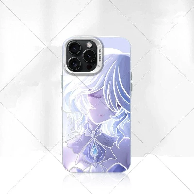 水神芙宁娜适用华为vivo小米oppo荣耀苹果16手机壳15镭射14防摔13