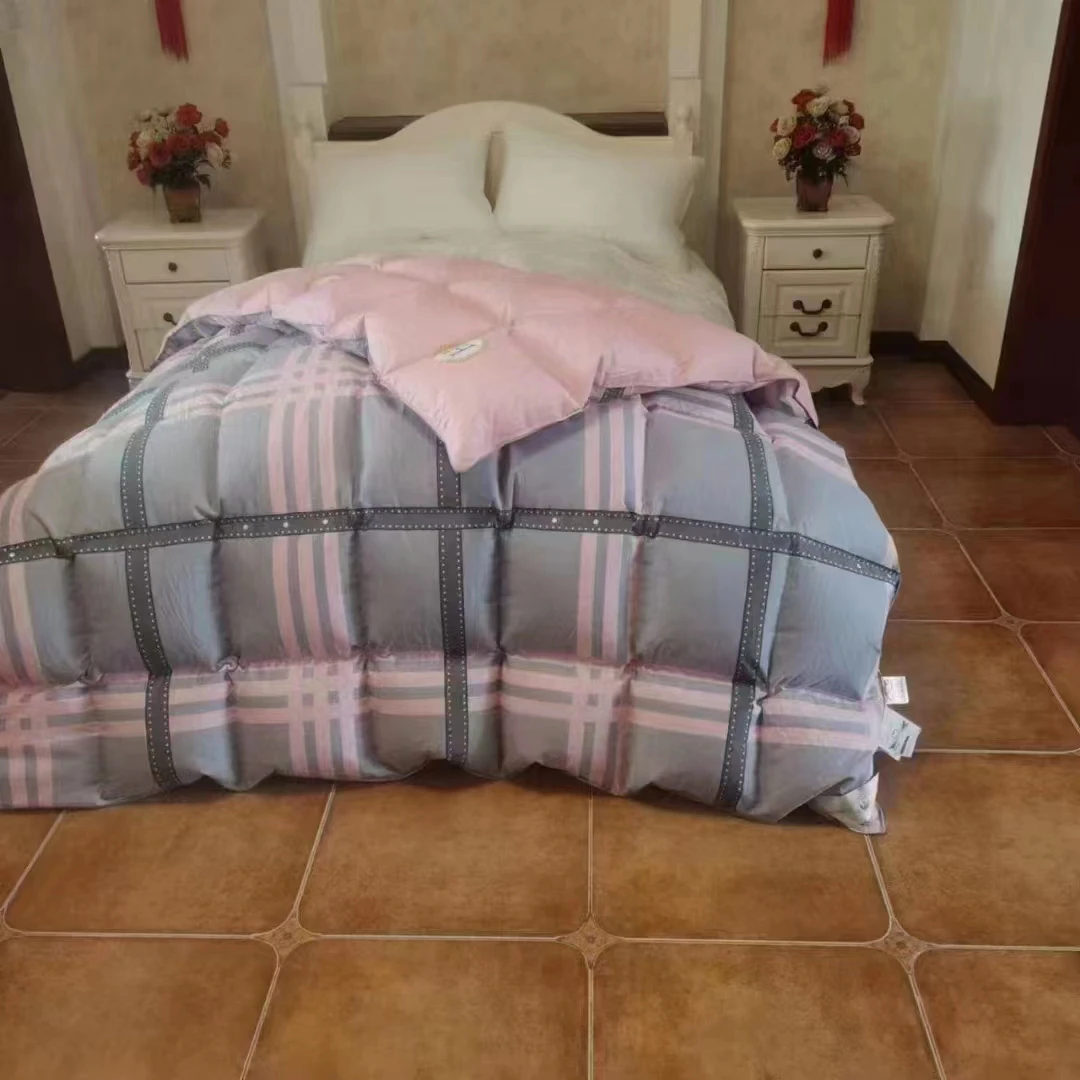 印花AB面 歌德时尚 双层单边充绒被套