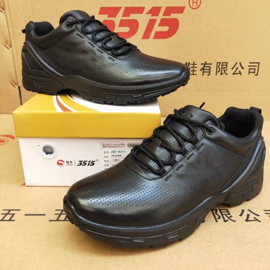3515强人新款春夏季休闲皮鞋男鞋真皮透气网眼运动板鞋备勤鞋A010