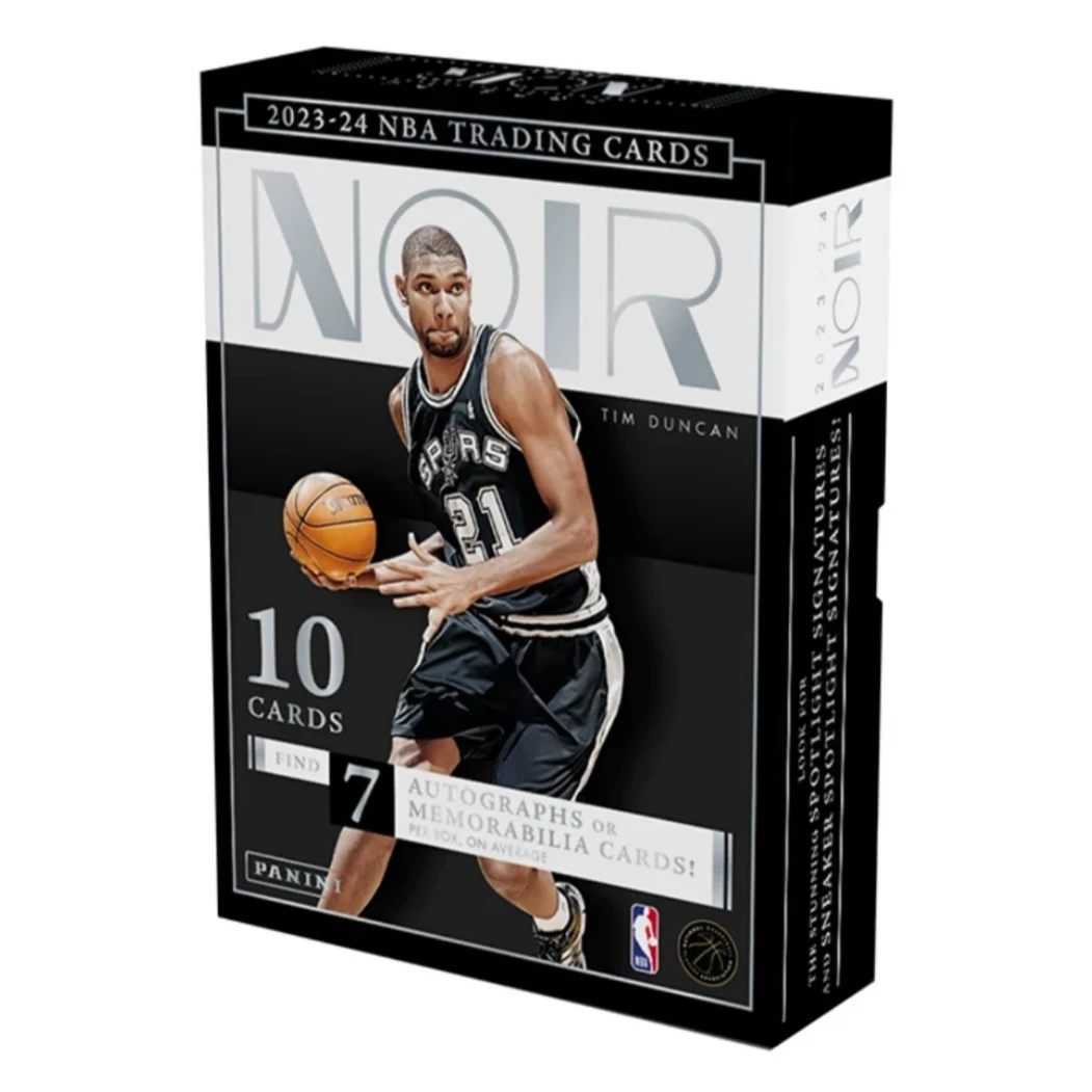 帕尼尼【拆盒】篮球 NBA 23-24 Noir Hobby 诺尔 单盒 球星卡 盲盒