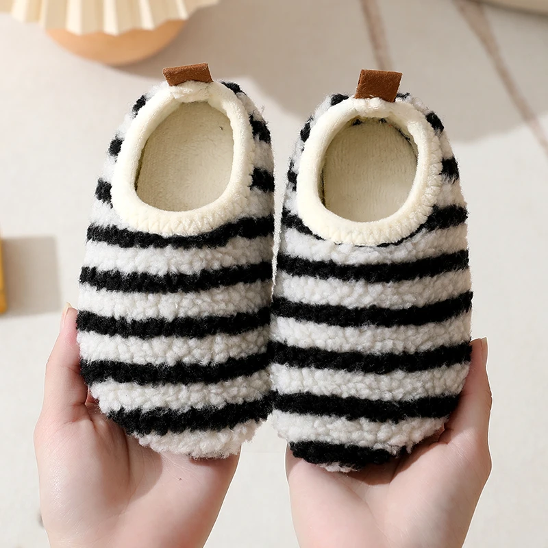 海漠川儿童加绒地板袜鞋男宝宝室内防滑软底学步隔凉成人早教袜套