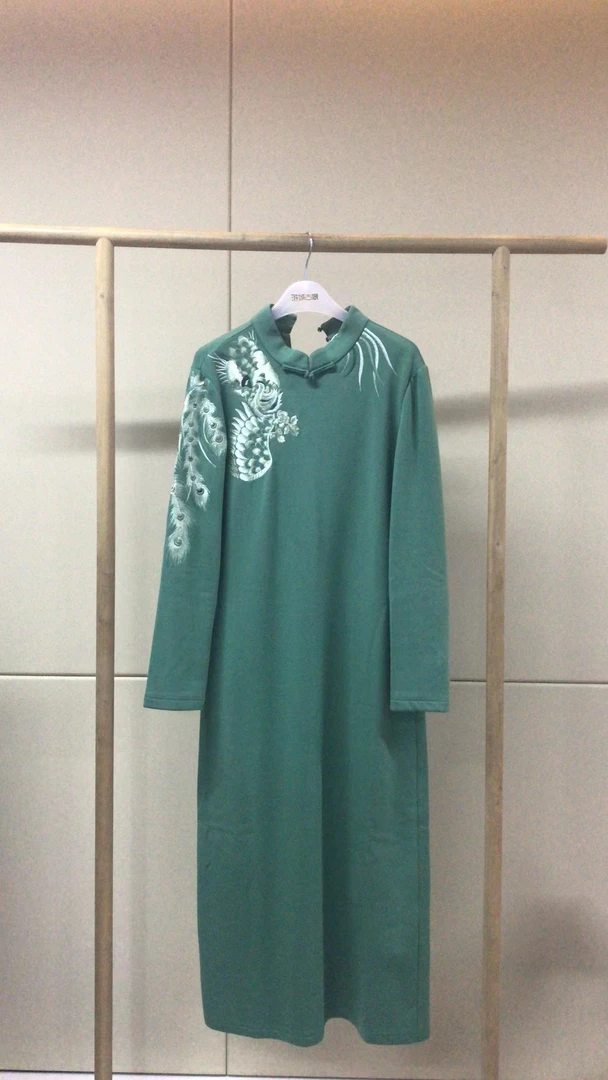 hcgn/浒城古娘中国风样衣链接-KW514  M码