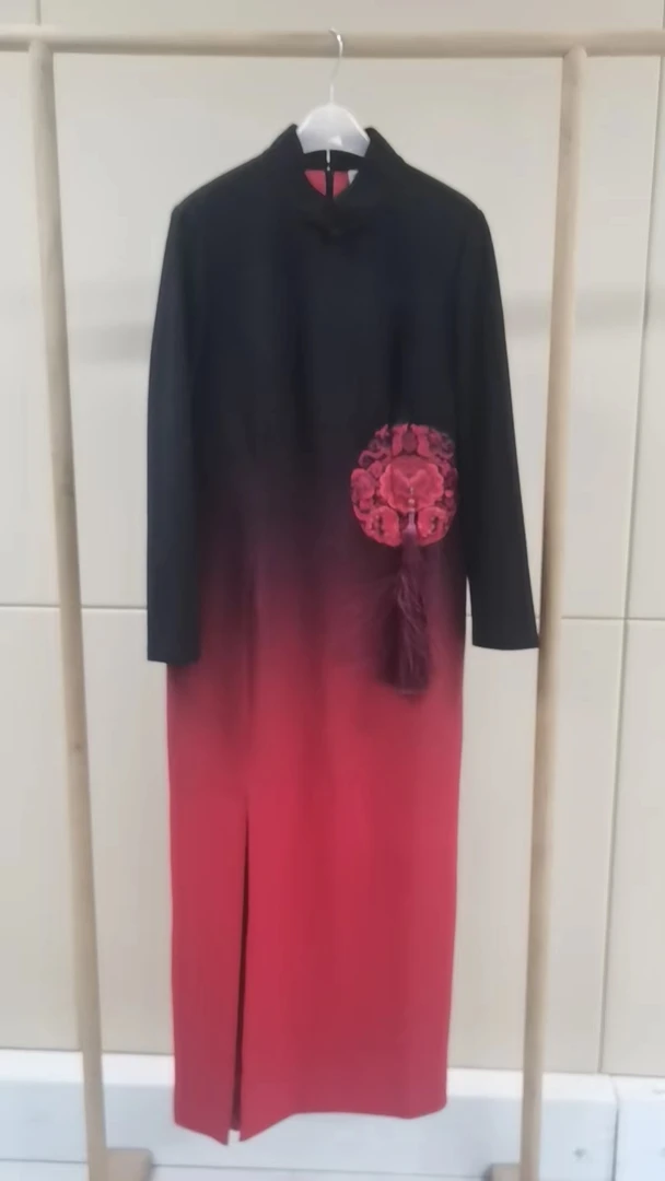 hcgn/浒城古娘中国风样衣链接-kS244          XL码