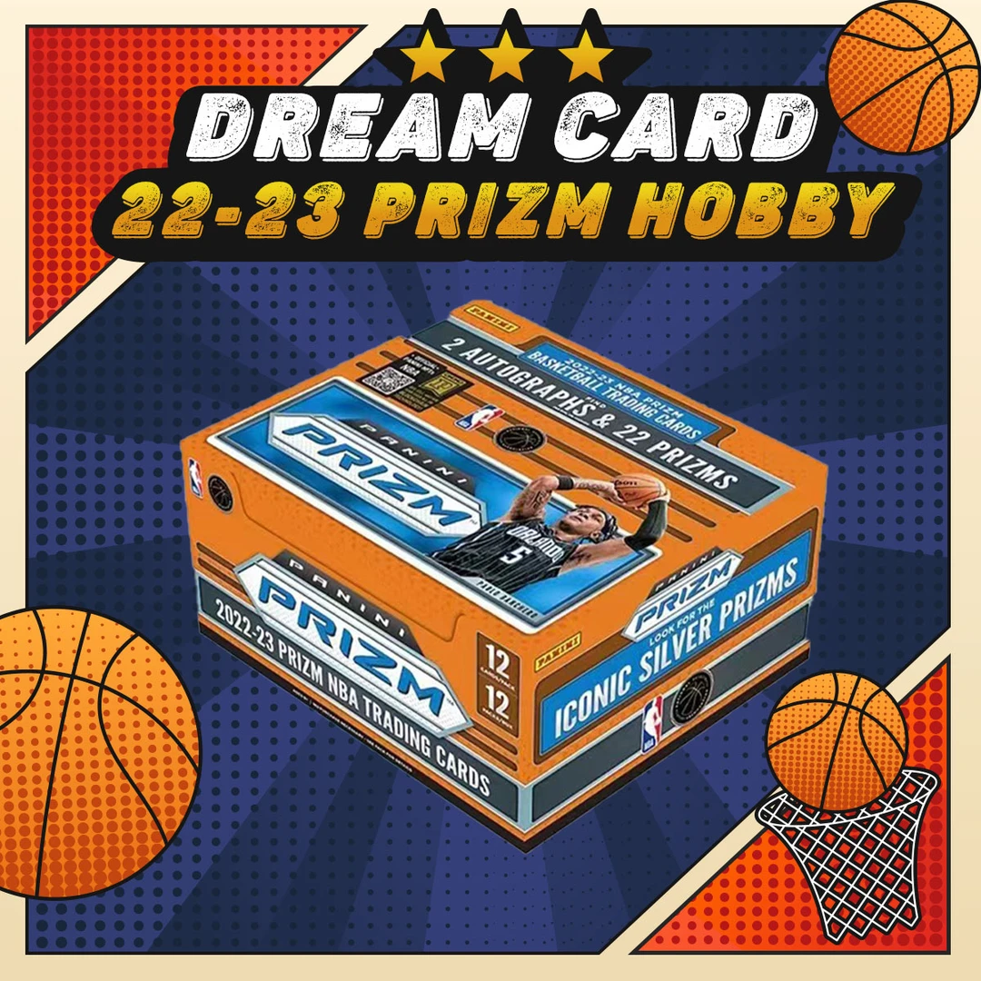 【拆盒】22-23  Prizm Hobby 篮球收藏卡 帕尼尼 球星卡盲盒