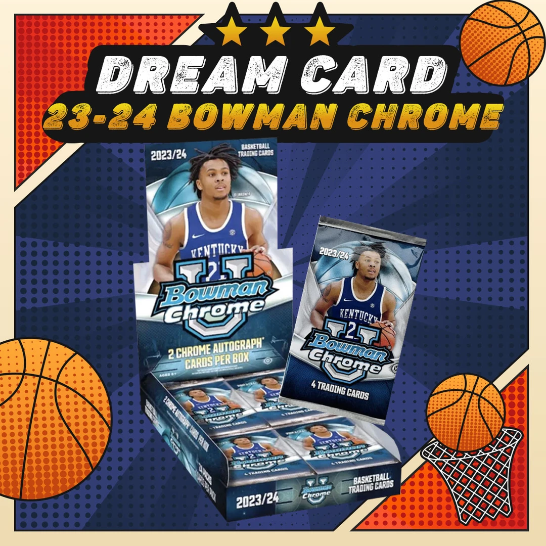 【拆盒】23-24 Topps Bowman 大学 Hobby  篮球 球星卡 盲盒
