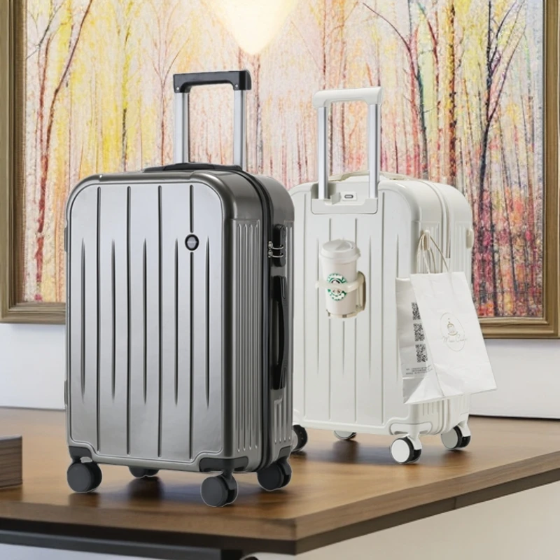 高品质工厂直销大容量登机旅行行李箱多功能拉杆箱包皮箱密码箱子