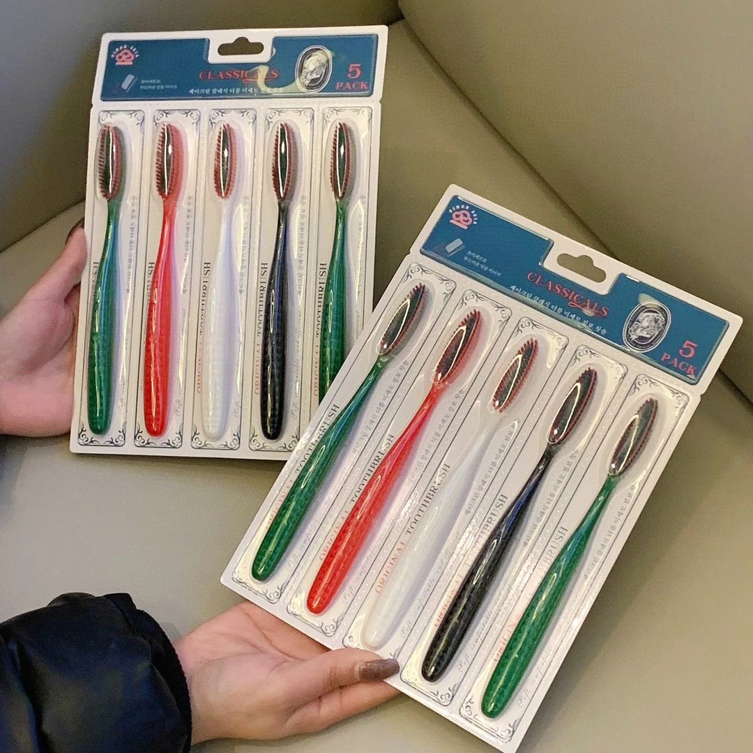 山姆同款长头牙刷高档软毛巨无霸轻奢成人牙刷家用独立包装大头