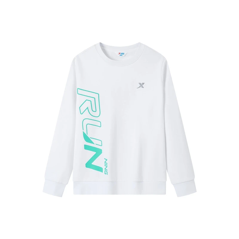 9035【赵老板专属】特步儿童中大童加绒保暖卫衣676425209035