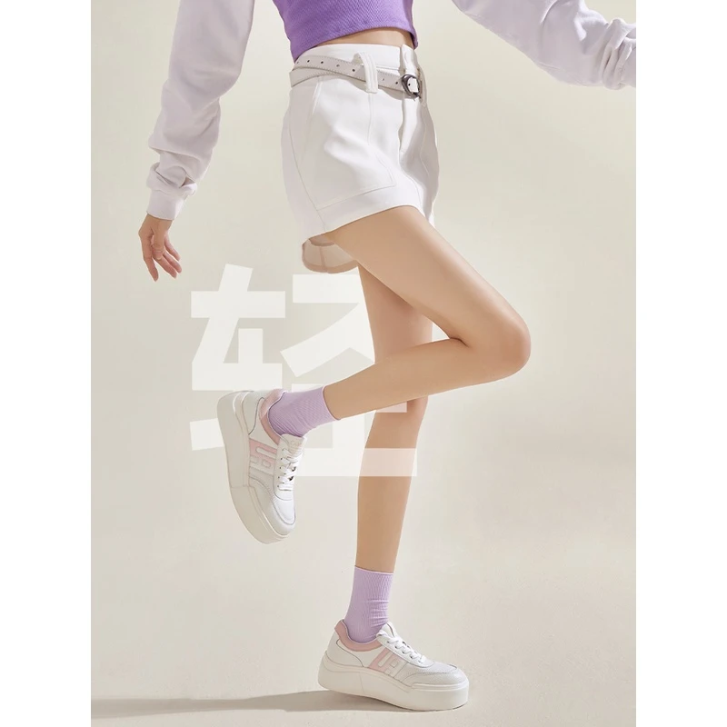 骆驼女鞋2025秋季新款潮流ins风撞色时尚百搭休闲板鞋L23A223087