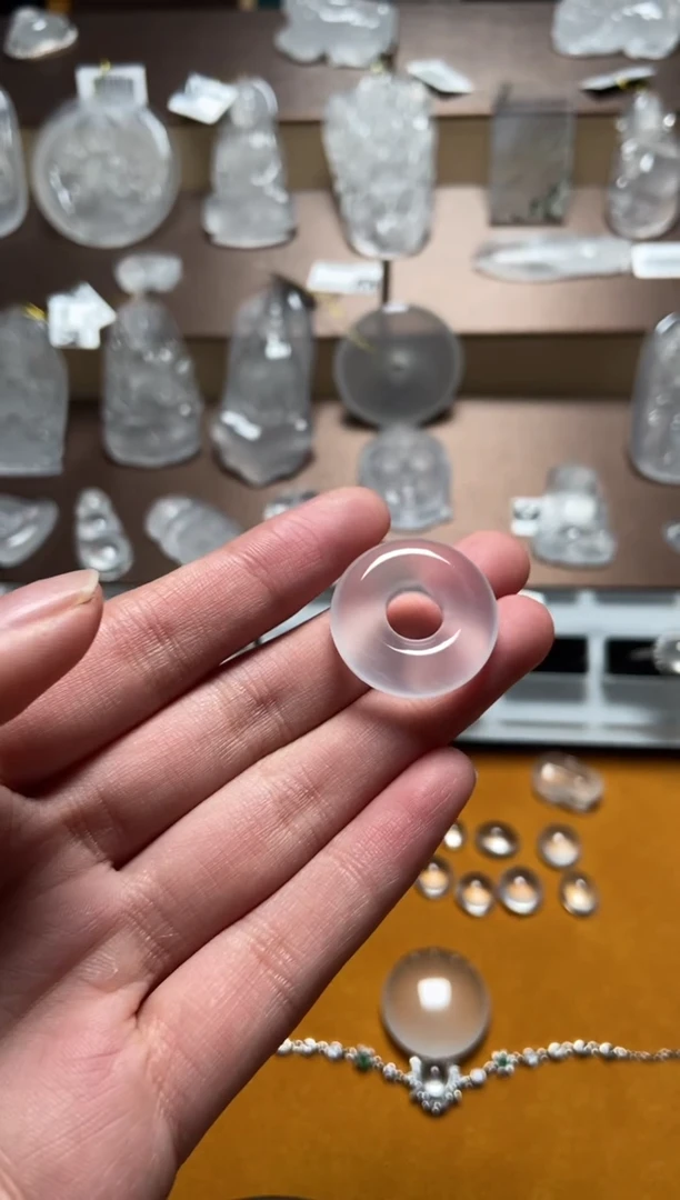 【闪购商品】石英质玉甜甜圈未镶嵌2