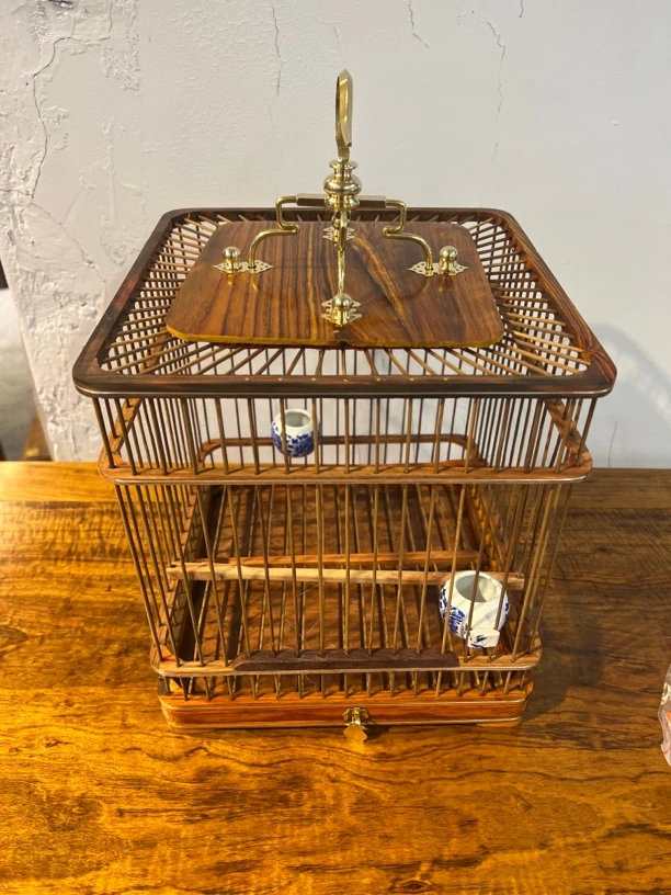 木雕鸟笼鸟笼鸟笼