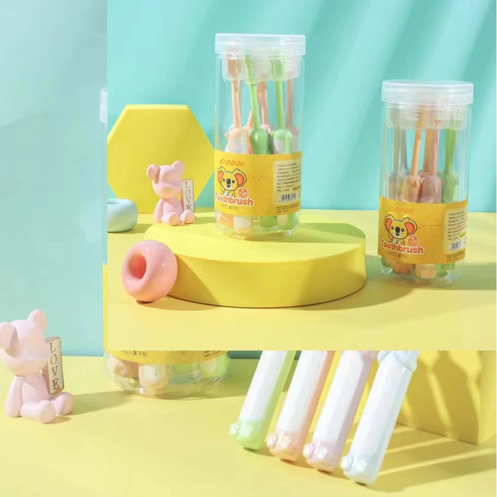 新疆包邮8支装乳牙刷高档柔软可爱家用婴幼儿软毛超软超细护龈