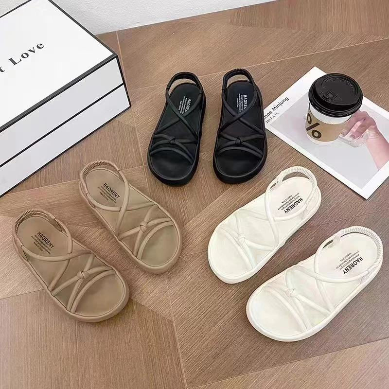 凉鞋女夏季小众高级感法式网红超火沙滩鞋凉鞋A93