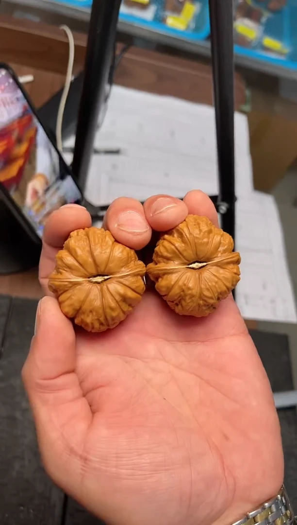 【闪购商品】文玩核桃把件43南瓜墩
