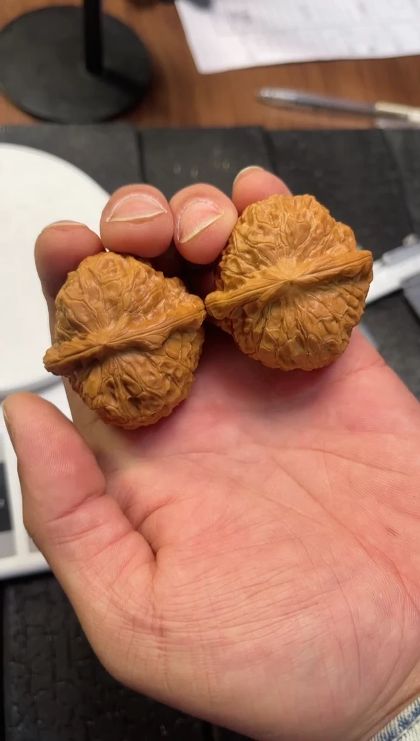 【闪购商品】文玩核桃把件44南瓜墩