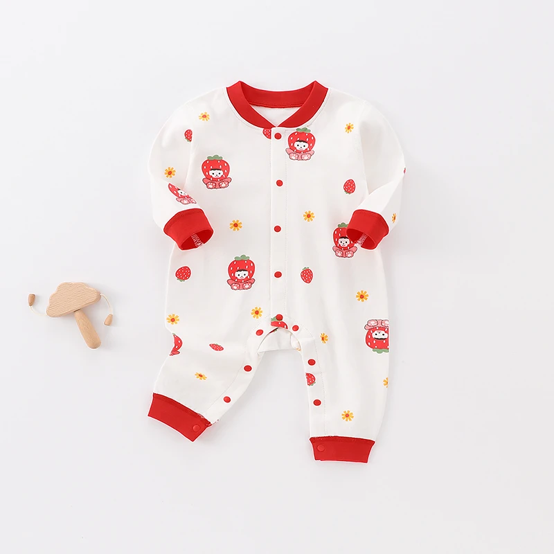 【四季棉毛断码捡漏】婴儿衣服纯棉四季连体衣无骨纯棉宝宝长袖