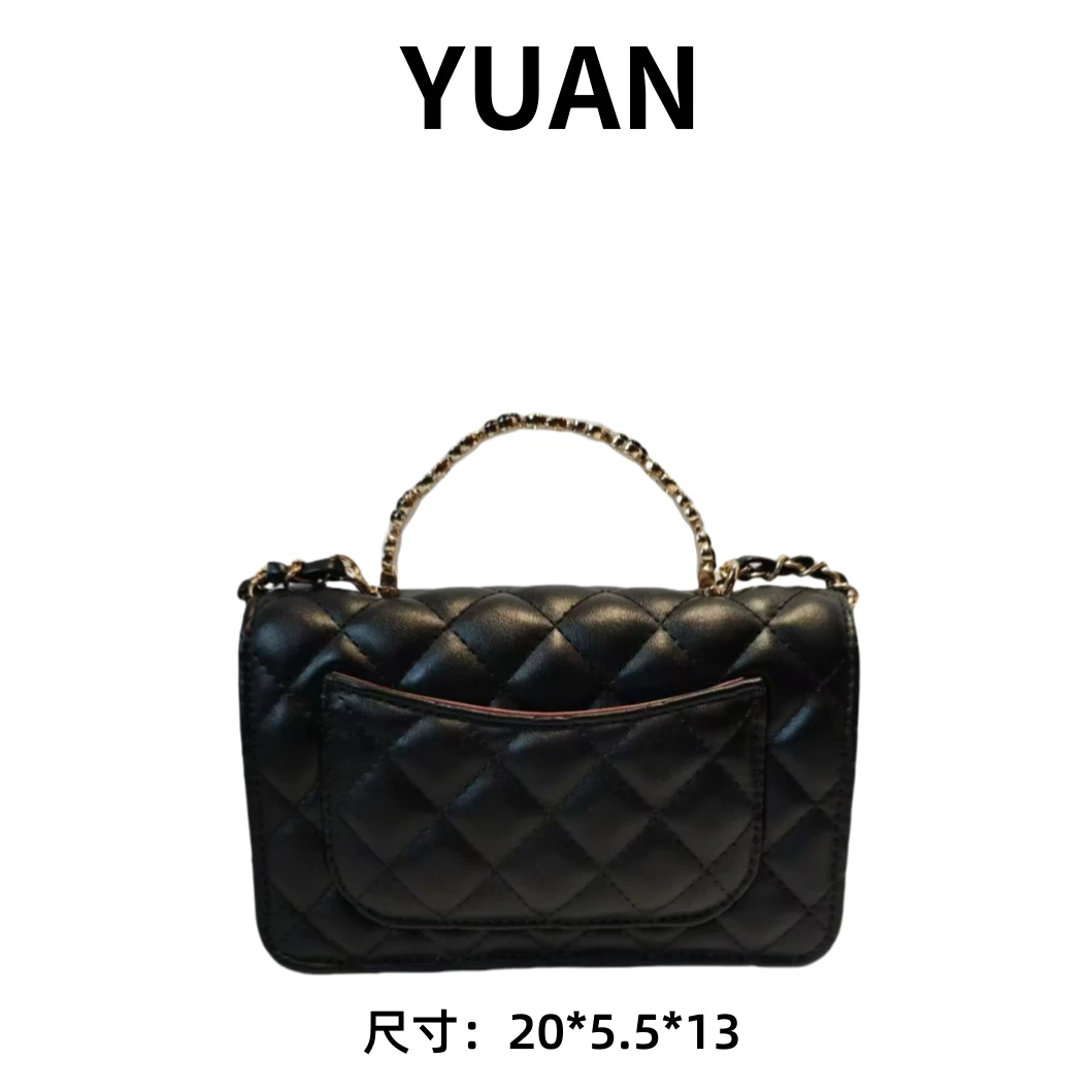【YUAN】LLBS—E1036—黑色—潮流时尚女包简约包包