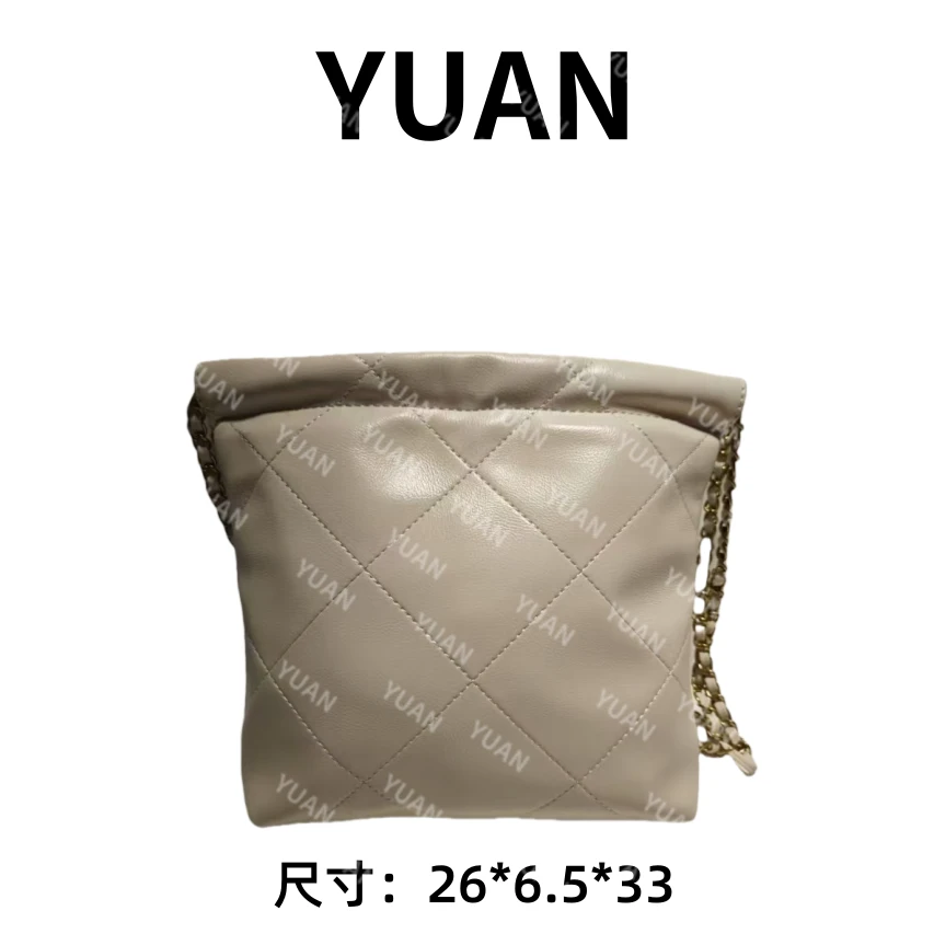 【YUAN】LLBS—E1047(小号)—白色—潮流时尚女包简约包包