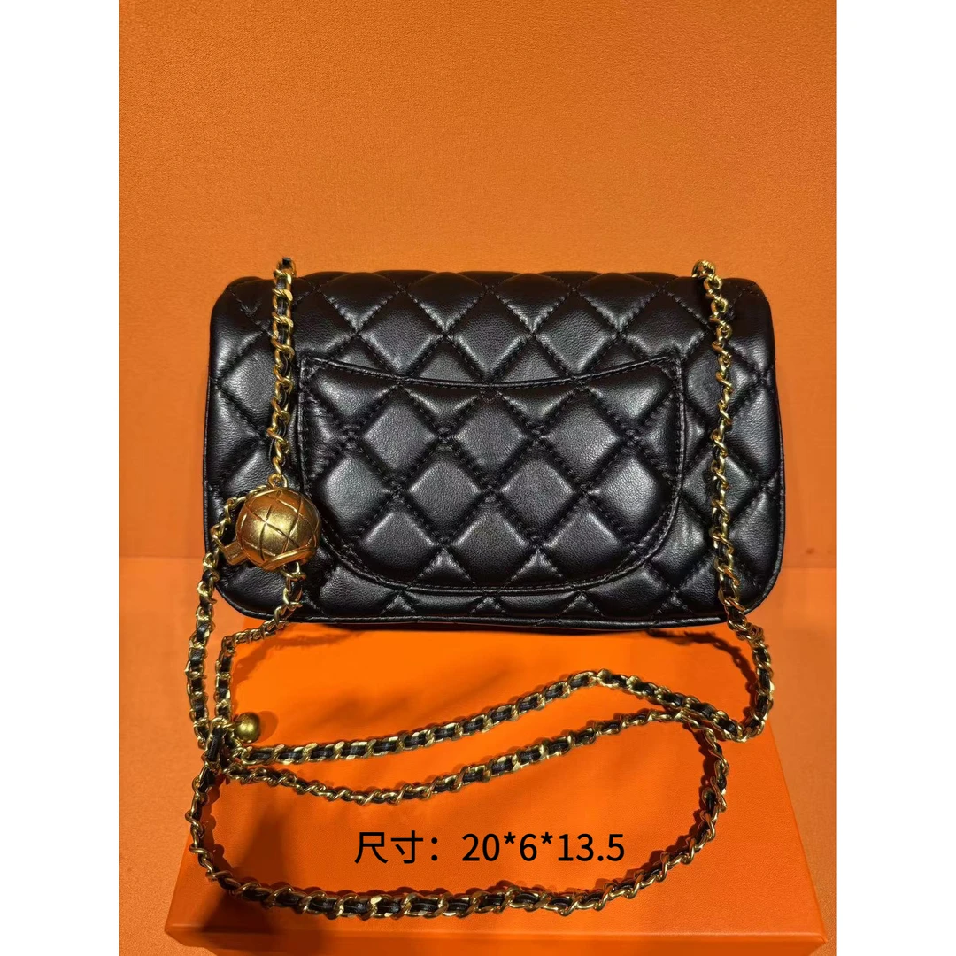 OUSHE欧奢A11116—黑色—高级手工女包