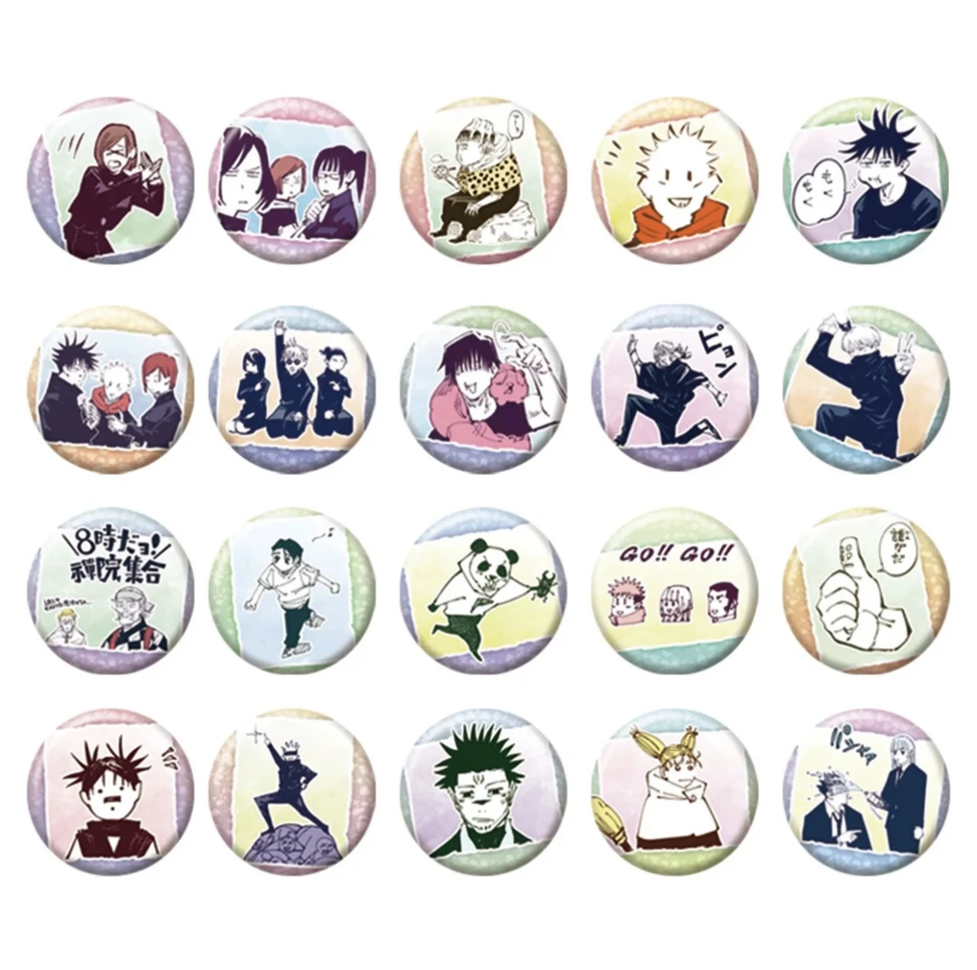 【代拆】咒术回战原画展 表情包系列吧唧徽章 全29款