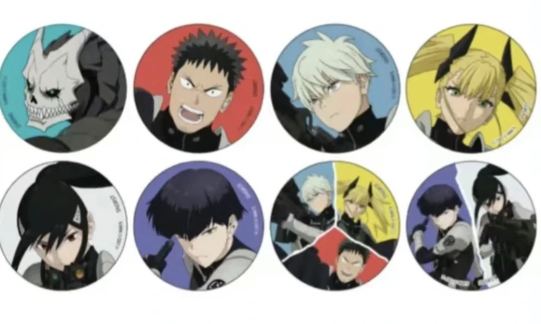 【代拆】怪兽8号TV战斗服吧唧徽章 全8款 混池