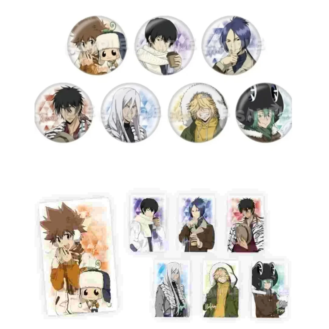 【代拆】家庭教师agf2024限定冬服吧唧徽章闪卡收藏卡