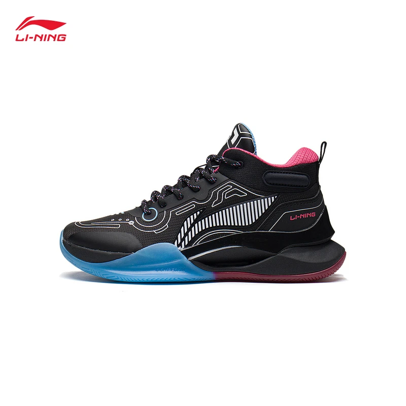 男大童6-12岁减震支撑稳定轻盈舒适中帮童运动篮球鞋YKBS106