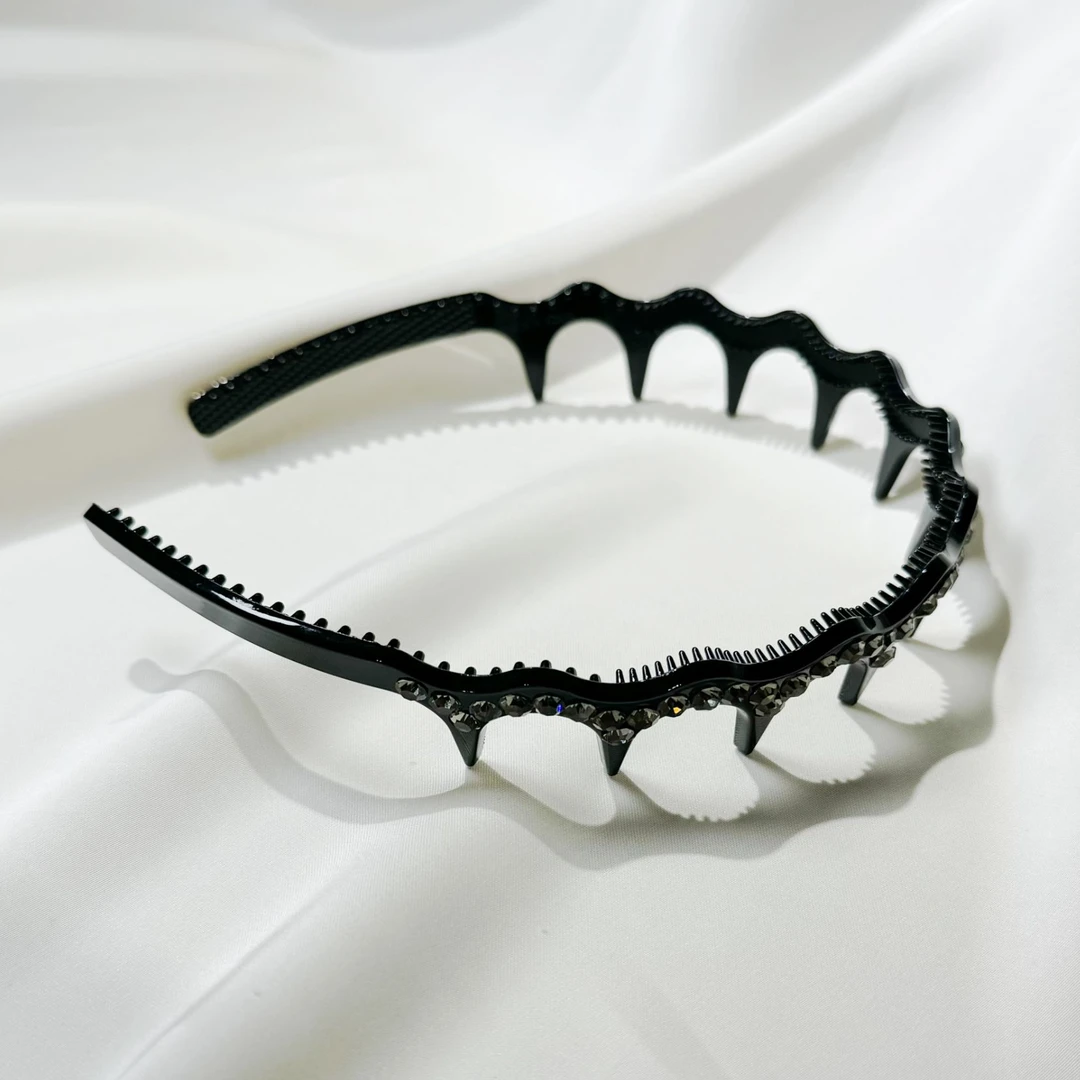 东大门 经典亚克力带齿闪钻发箍 2298