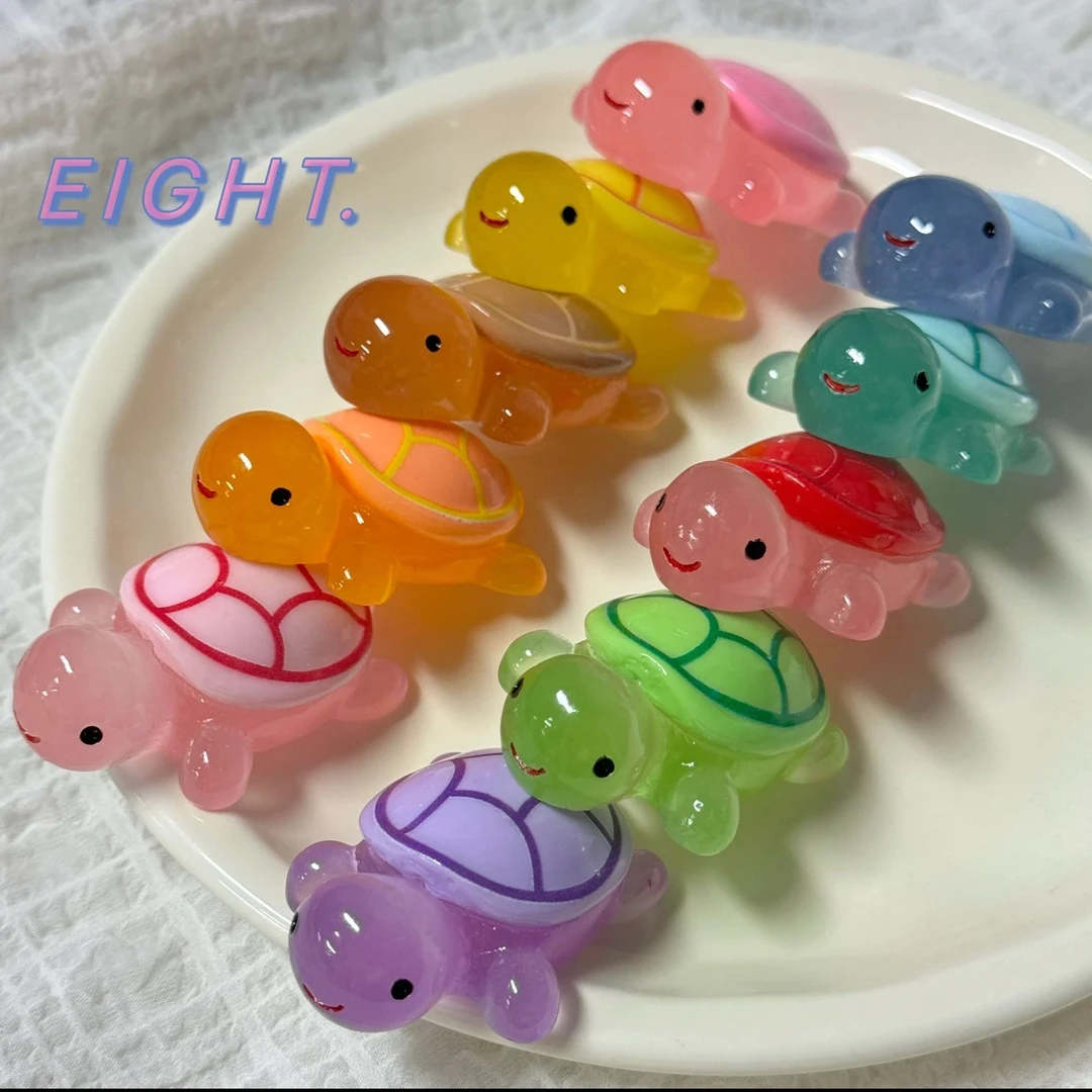 【对对碰】夜光乌龟4.8厘米树脂玩具