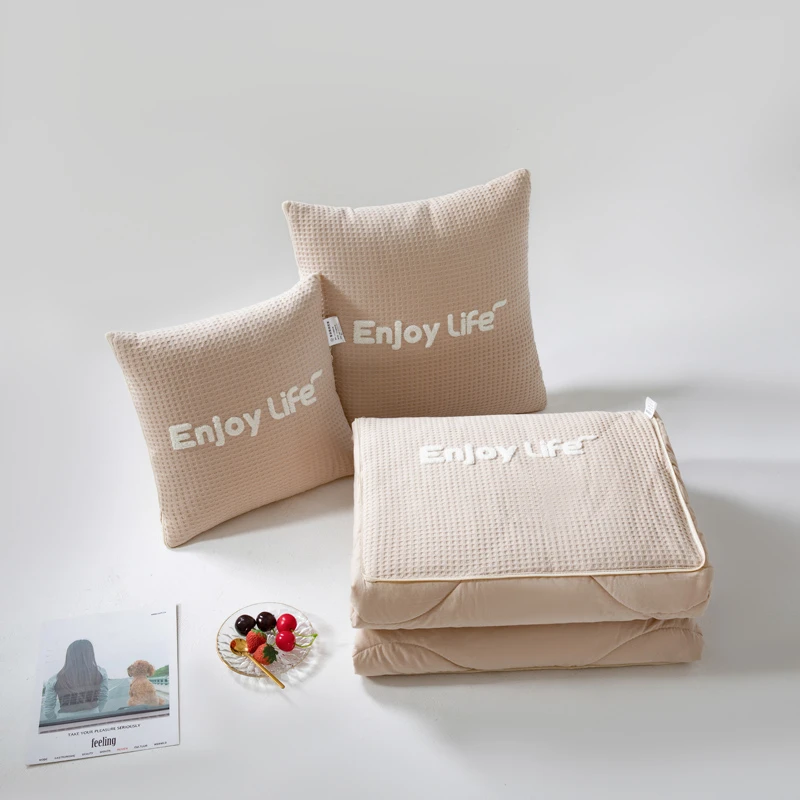 【纯棉】车载抱枕被子两用可折叠可机洗抱枕枕头被子二合一多功能