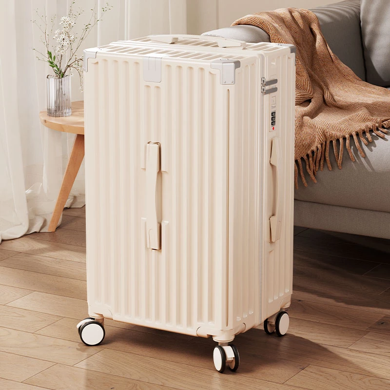 三七开大容量行李箱推荐静音多功能学生拉杆箱密码箱皮箱子旅行箱