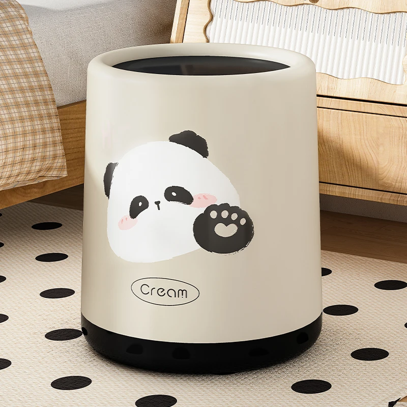 落地垃圾桶客厅卧室卫生间办公室家用可爱大号带盖大容量垃圾桶