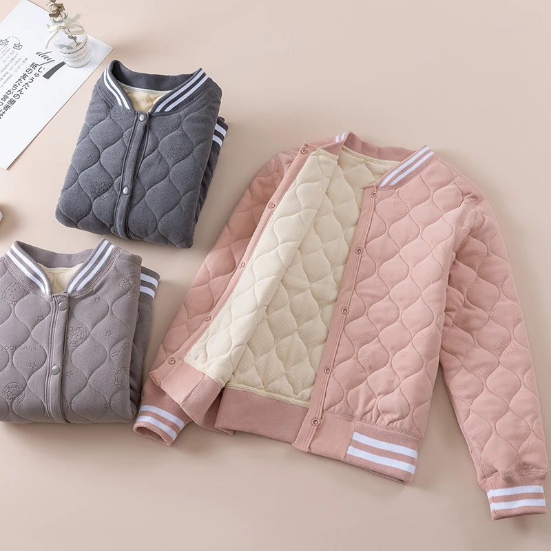 校服神器上衣儿童内胆小棉袄男女童冬加厚内穿棉服中大童保暖棉衣