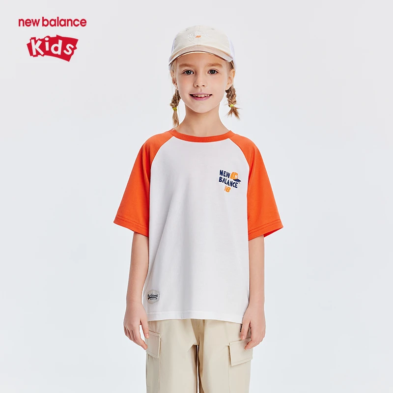 New Balancenb童装冰藻泥【冷感】儿童户外夏日短袖ND7EE21153