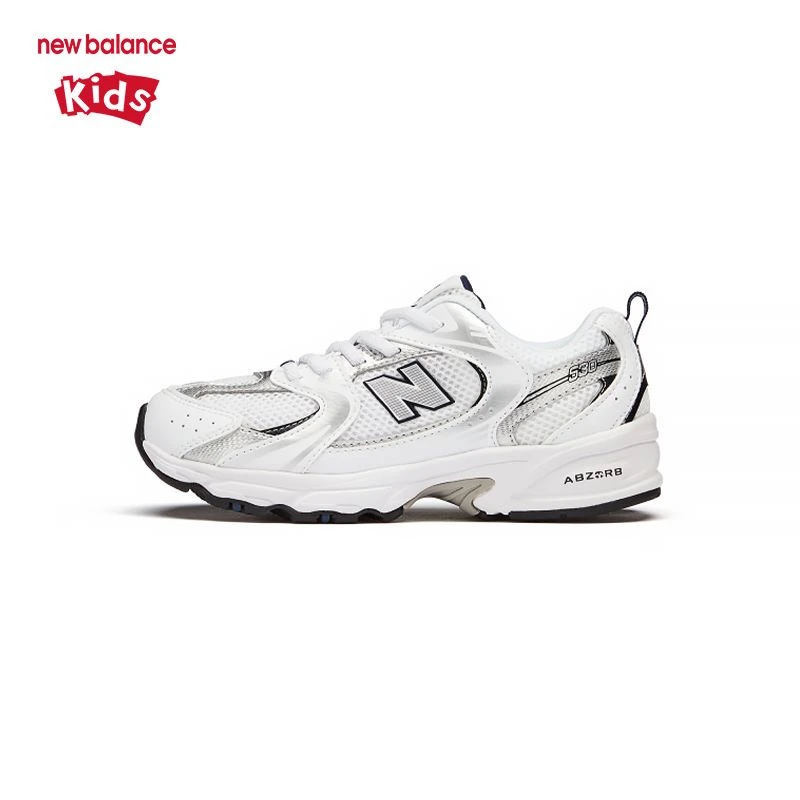 NewBalance童鞋0-14岁男女童网面夏季透气休闲经典儿童跑步鞋530