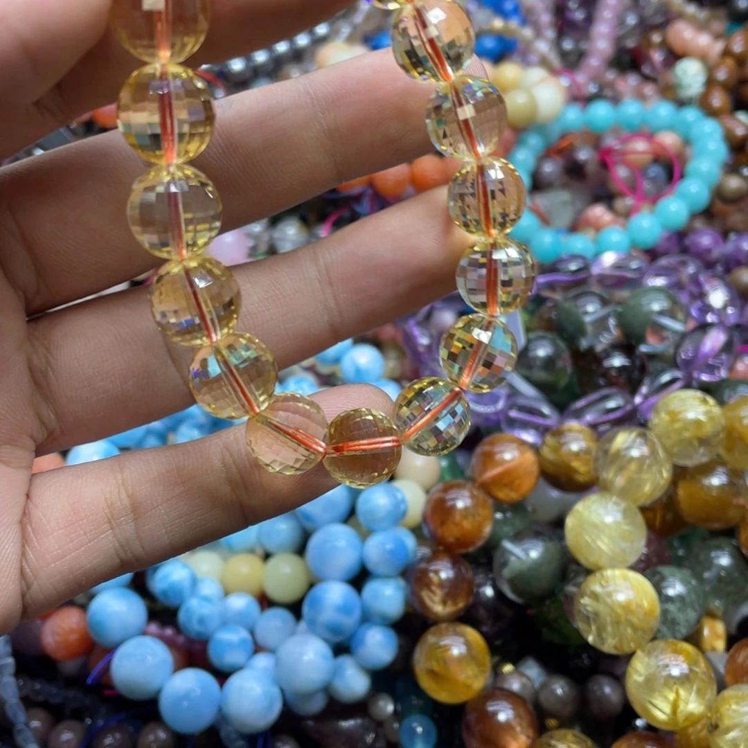 紫晶颈饰银S800镀金镶嵌