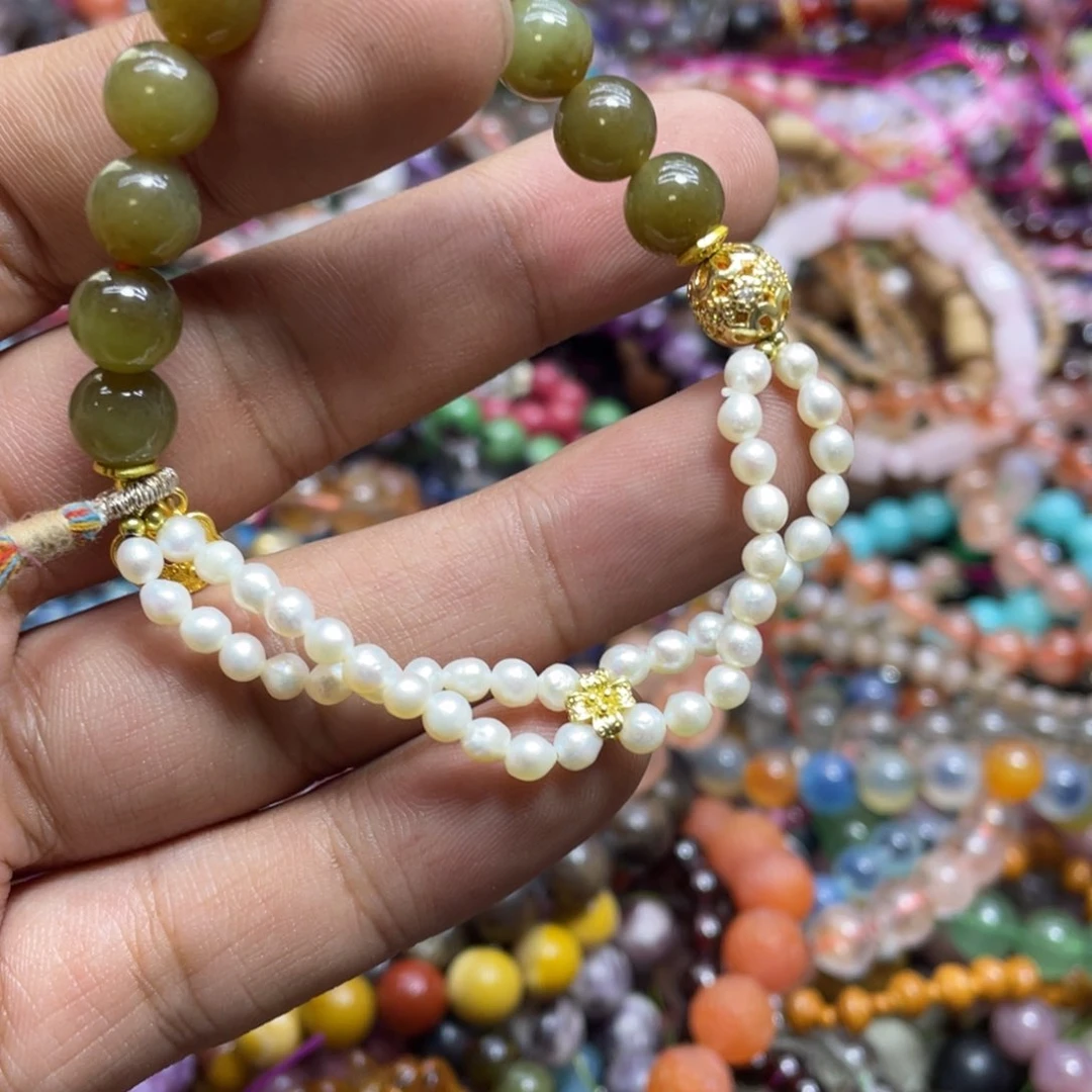 紫晶颈饰银S800镀金镶嵌