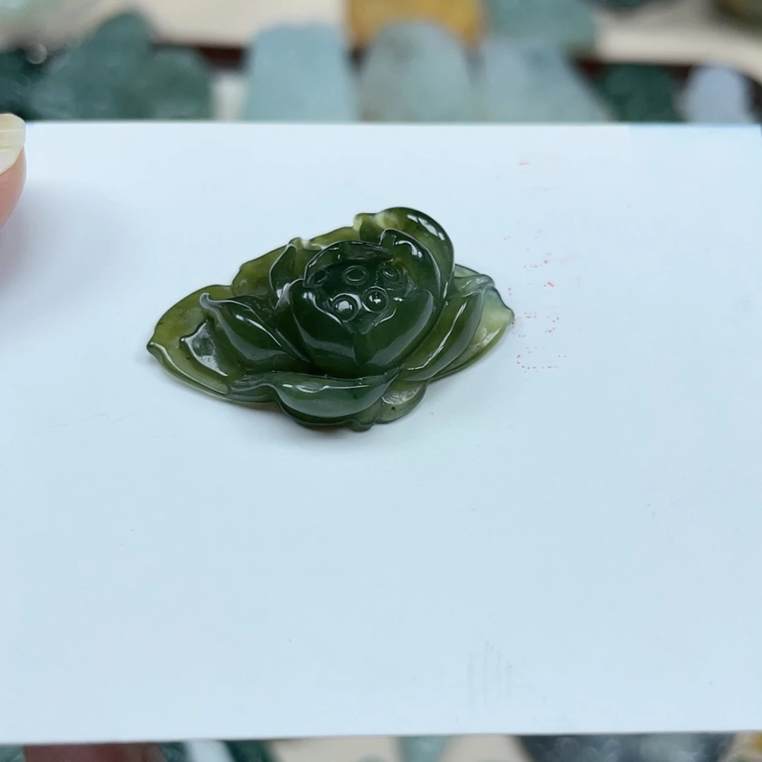 【闪购商品】定制翡翠未镶嵌白**客