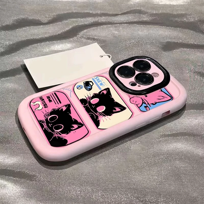 三只小猫适用iPhone13苹果15手网红机壳14promax少女心12情侣个性