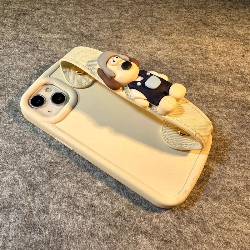 高级腕带掌门狗iphone15苹果13手机壳14promax简约12纯色11网红xr