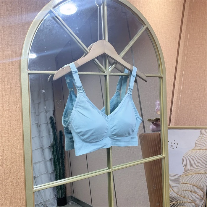 EX1浅蓝色孕妇衣S34/75 36/80 M38/85 XL42/95