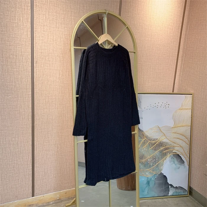 SS492黑色孕妇裙子 90-140