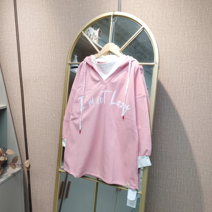 BH150孕妇粉色加绒卫衣90-125