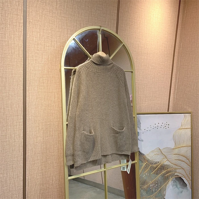 OO685棕色孕妇毛衣 90-140