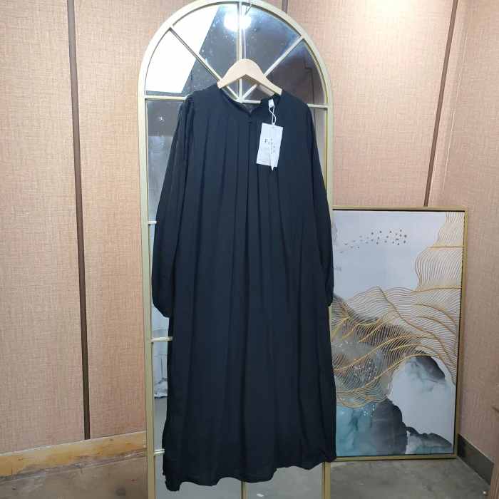 BF529孕妇黑色连衣裙100-140