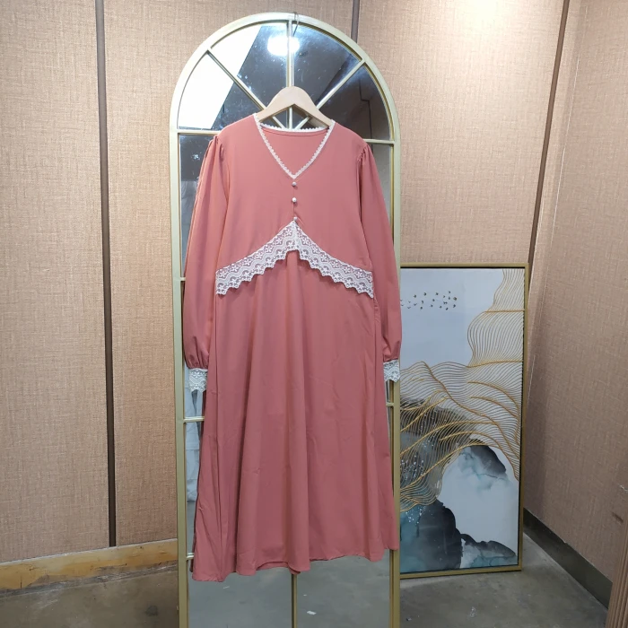 BF303孕妇红色连衣裙100-130