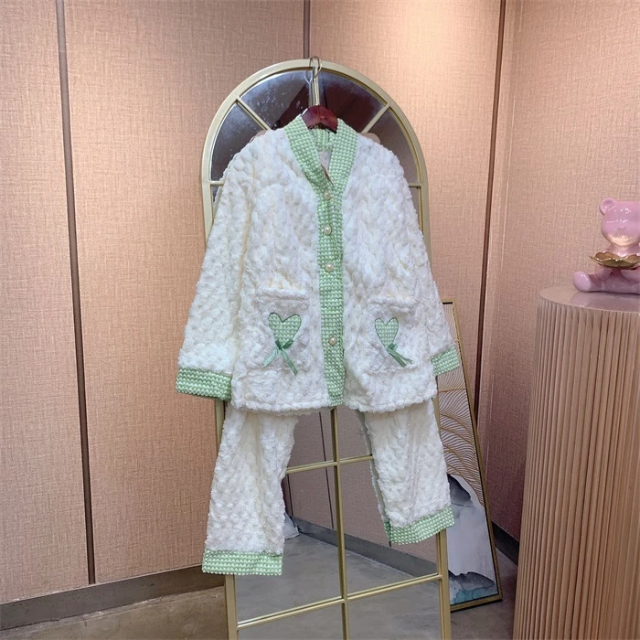 F644乳白色孕妇月子服XL110-140XXL150