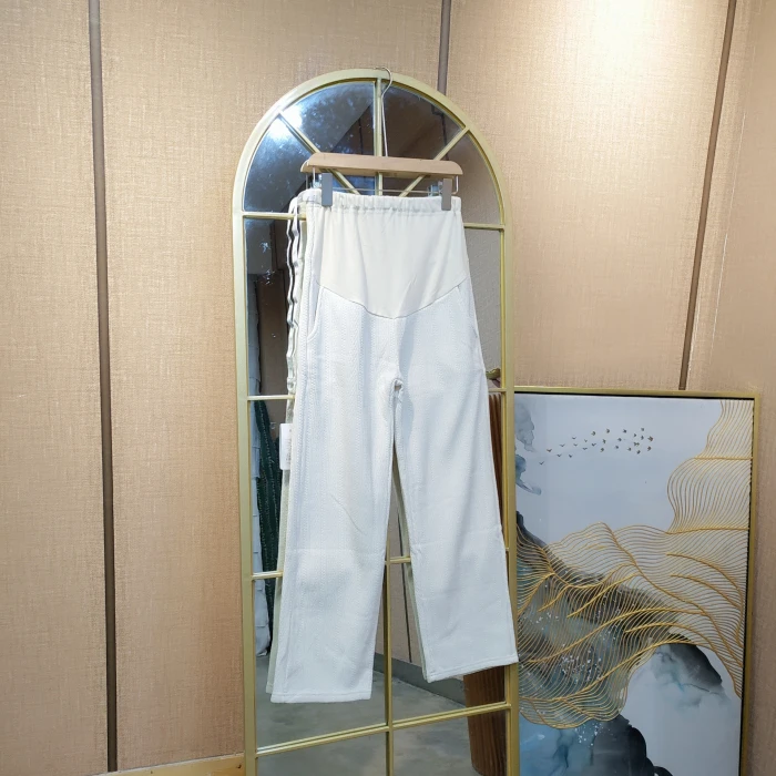 HN109孕妇白色加绒裤子M90-120 XXL150 3XL160