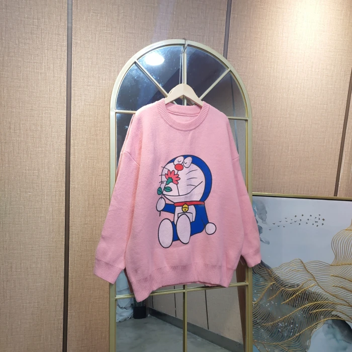 AC968孕妇粉色毛衣90-140