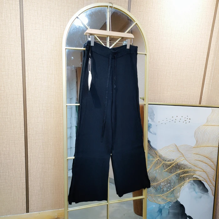 AJ105孕妇黑色针织裤90-150(1.62米以上拍）